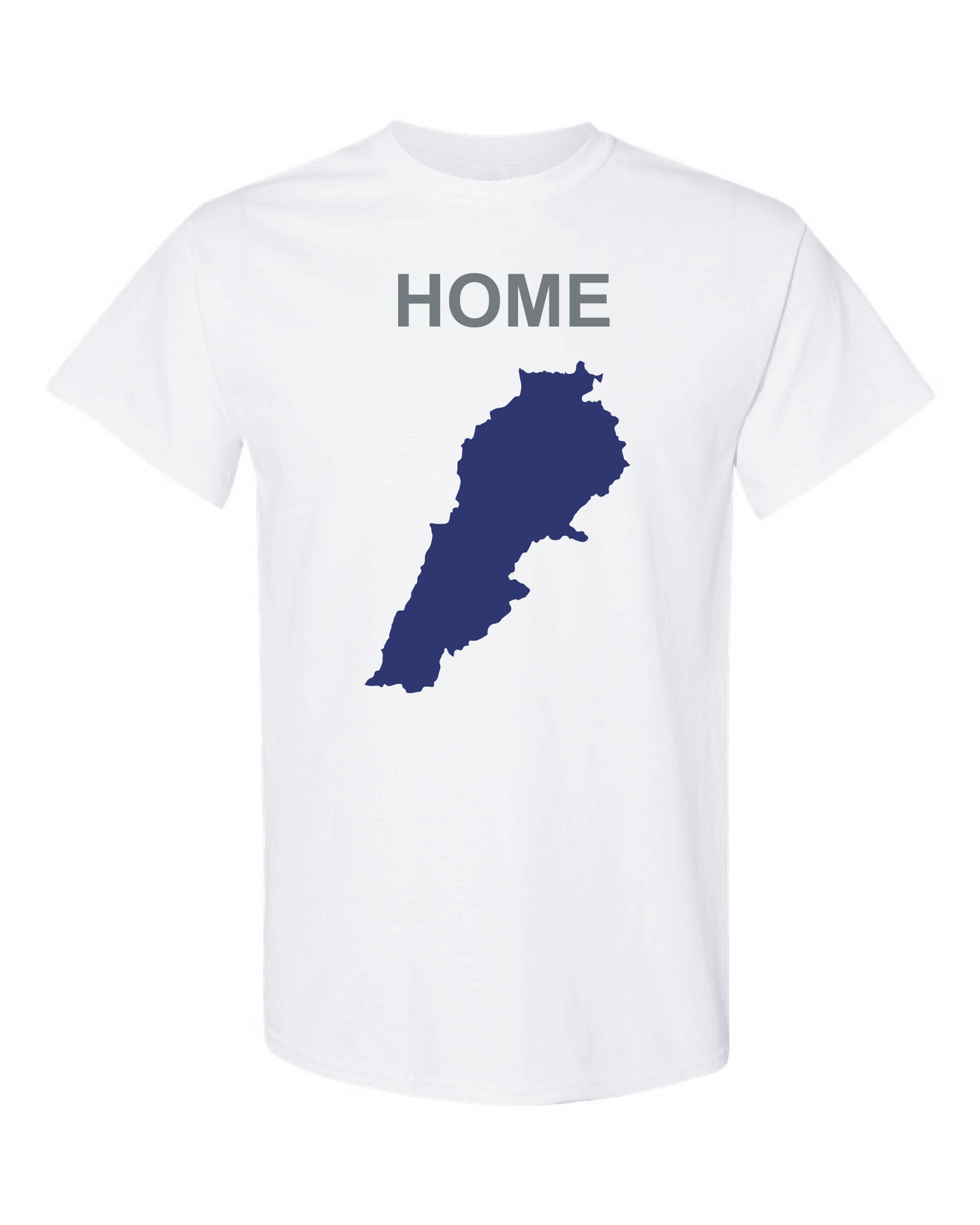 Lebanon My Home T-shirt White/Blue