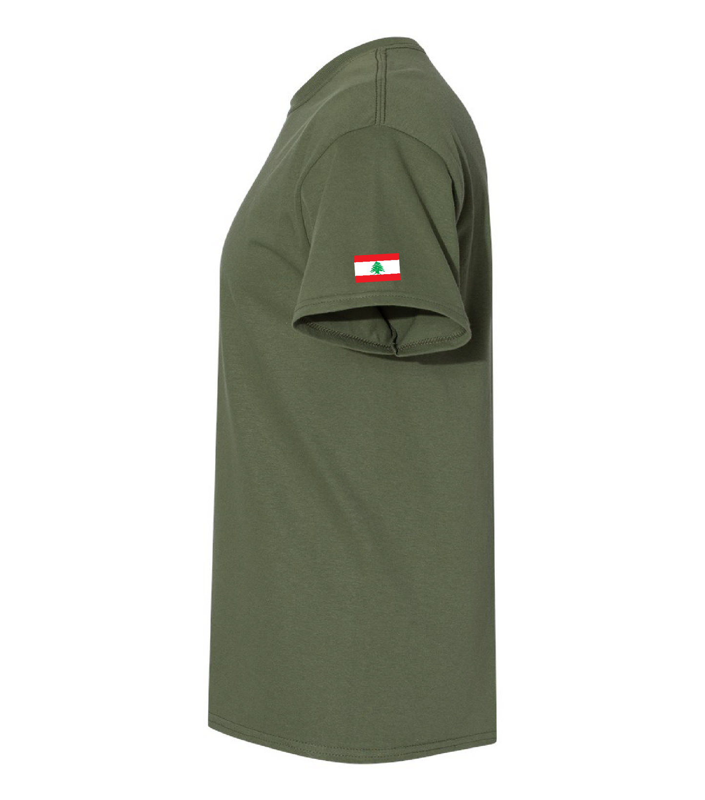 Lebanon My Home T-shirt Military Green