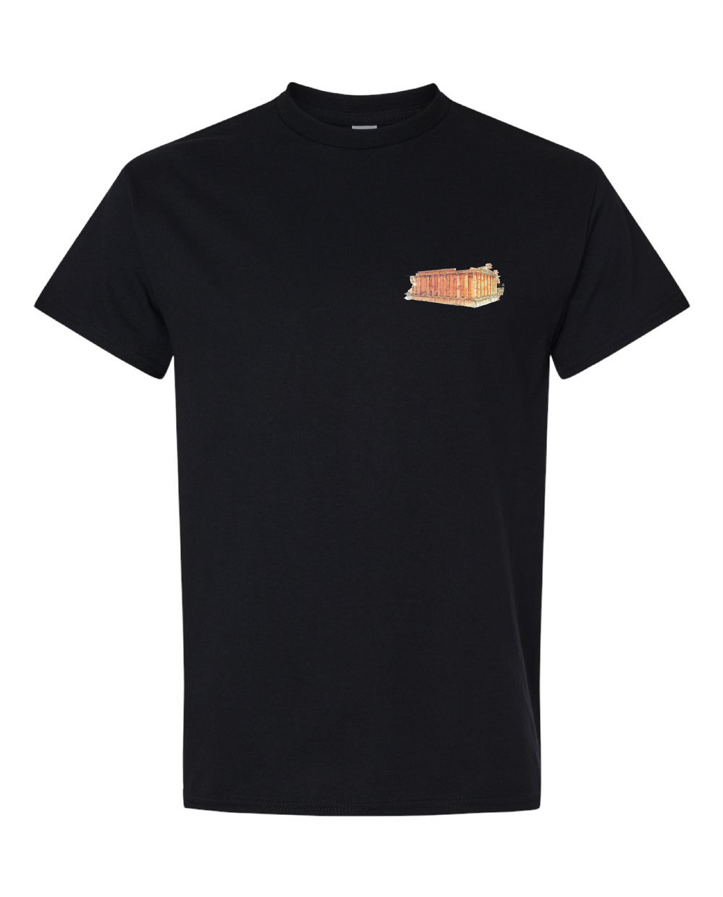 ILove_Baalbak_Black_Orange print