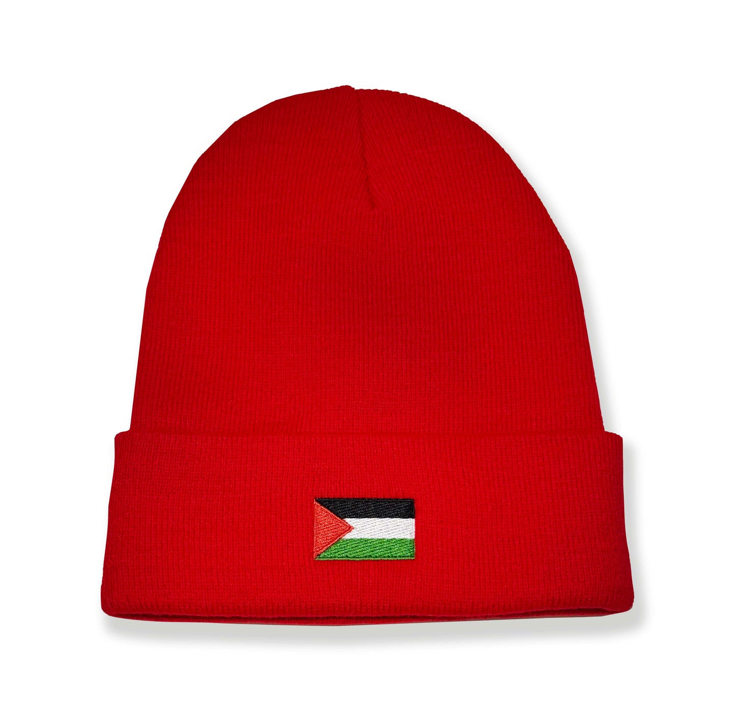 Palestine Acrylic Knit Toque Red