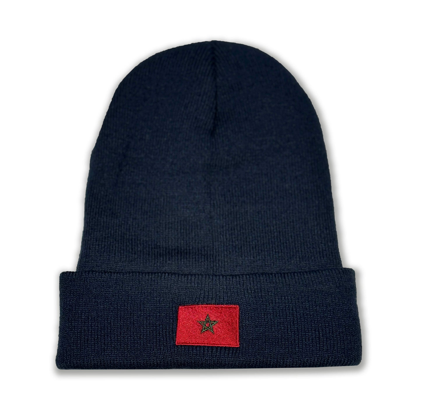 Morocco Acrylic Knit Toque Navy