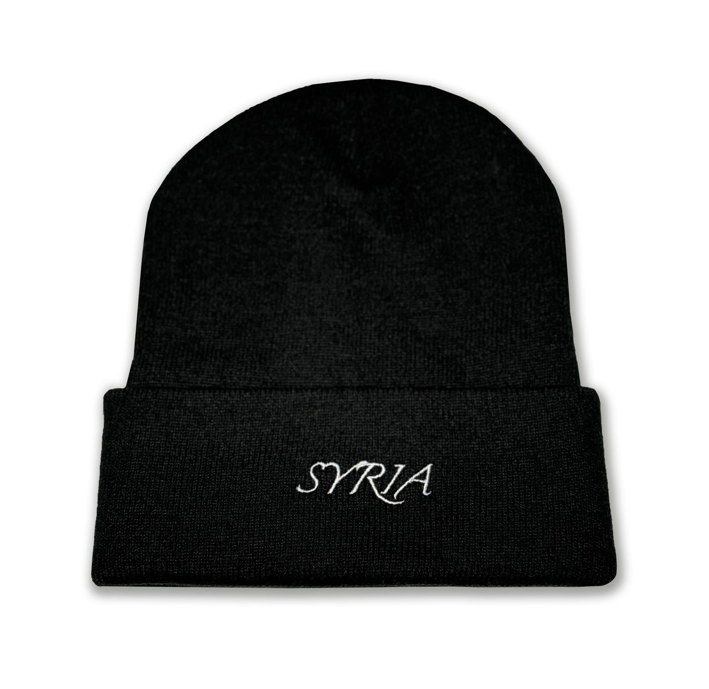 Syria Acrylic Knit Toque Black