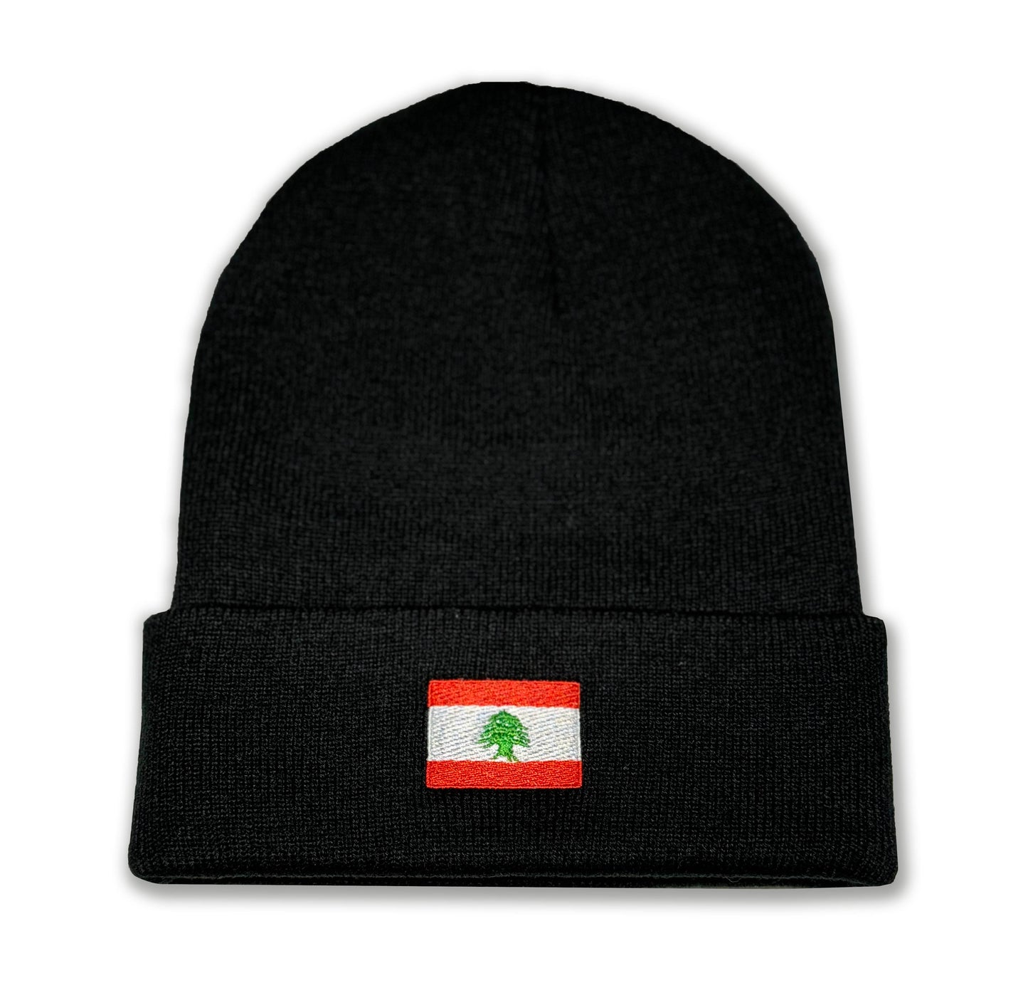Lebanon Acrylic Knit Toque Black