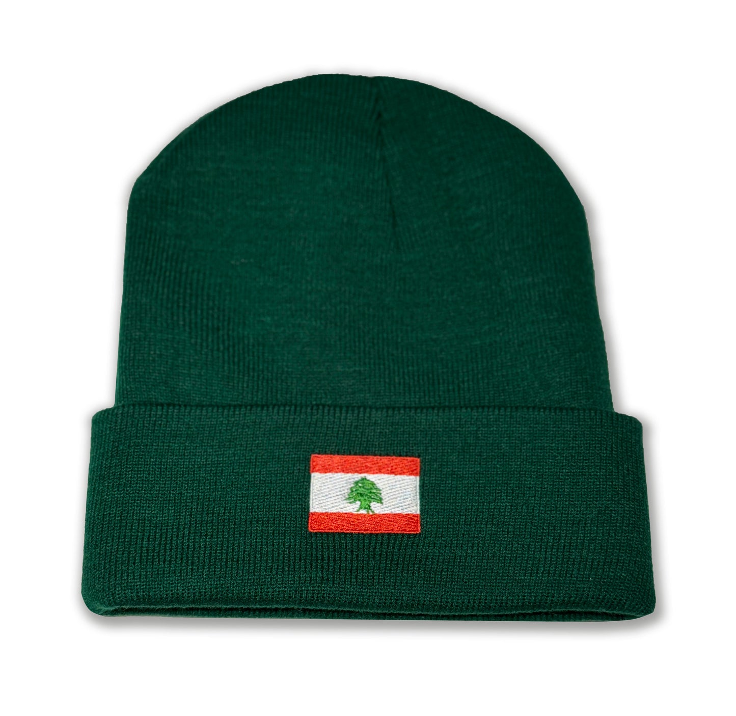 Lebanon Acrylic Knit Toque Green