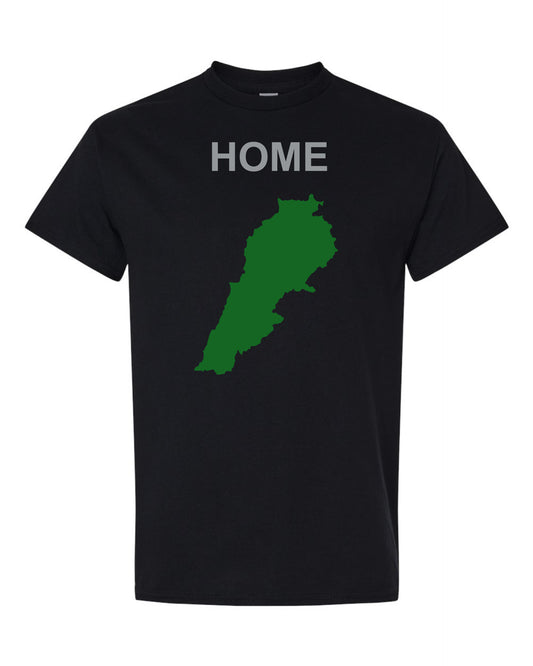 Lebanon My Home T-shirt Black