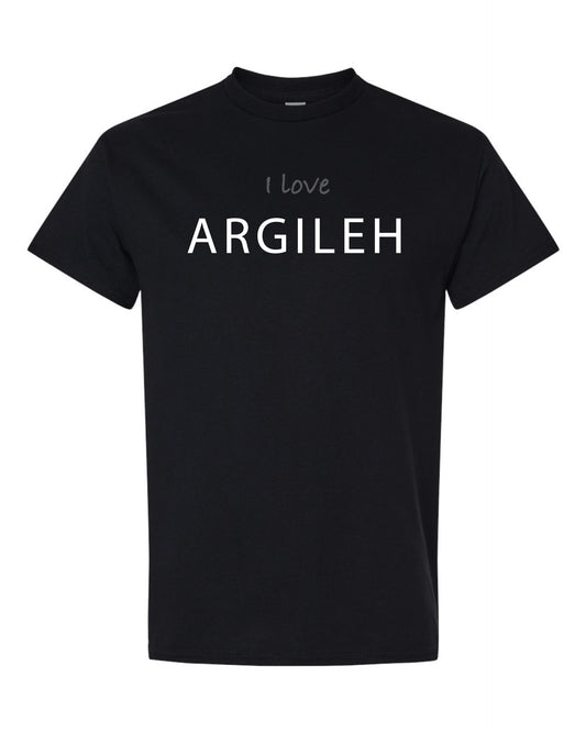 ILove_Argileh_Black_White Print