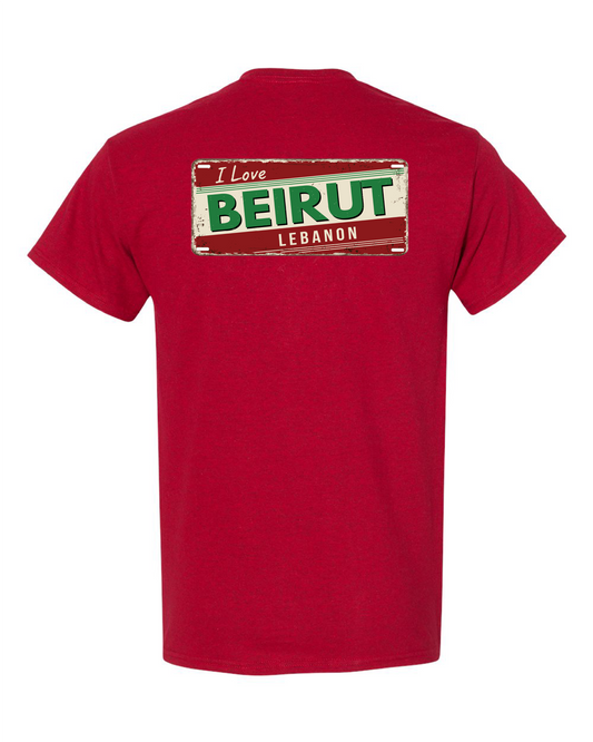 ILove_Beirut_Antique_Cherry_Red_Front&Back Logo