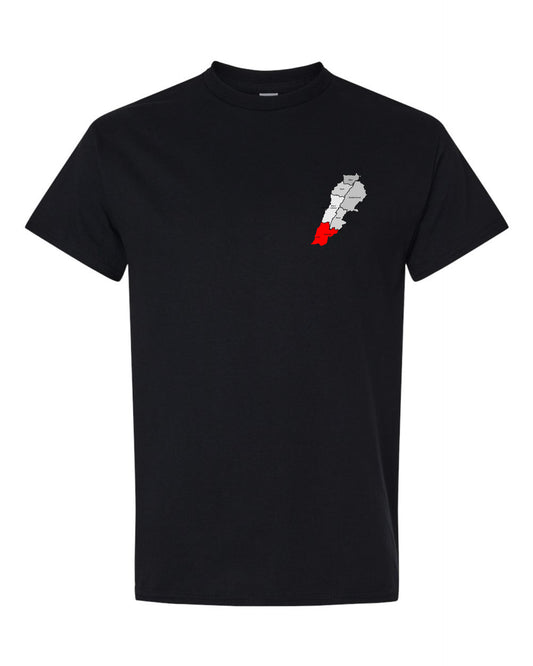 Lebanon Jnoub T-shirt Black